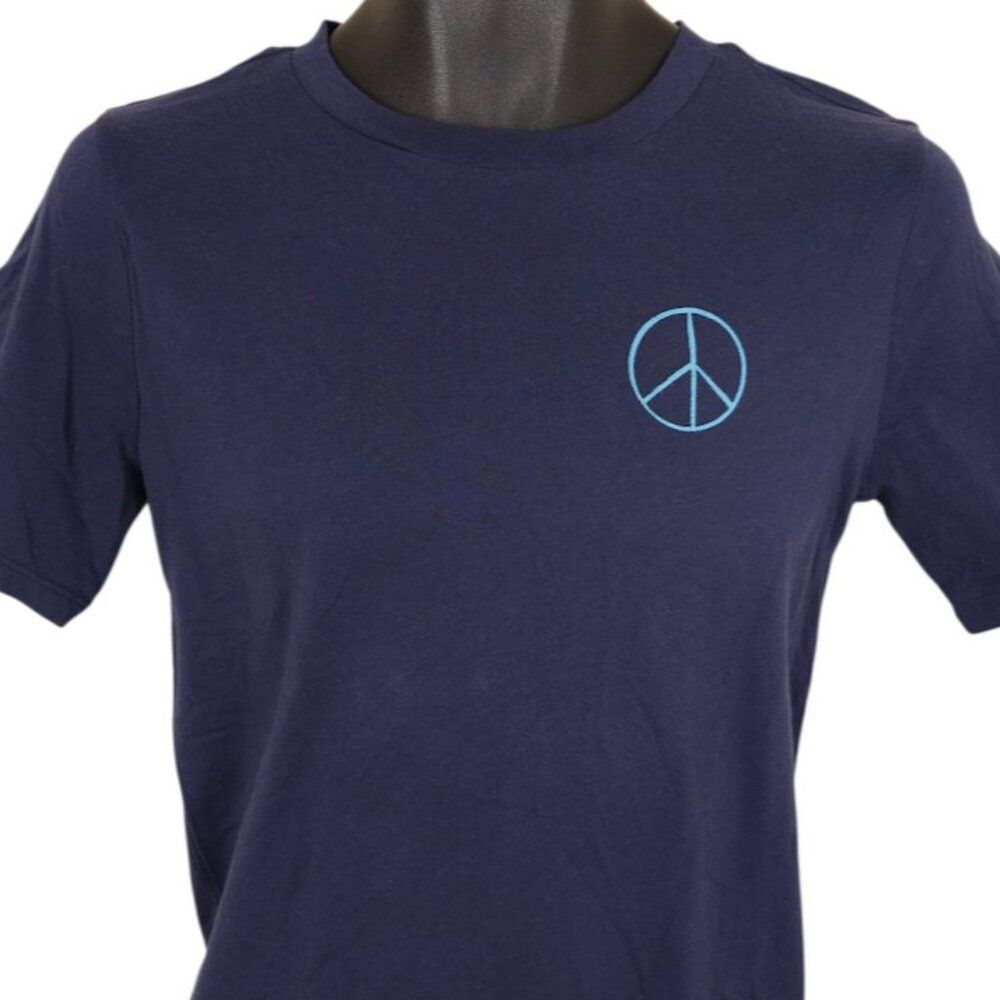 Peace Symbol T Shirt Mens Size Small Blue Nordstrom Rack